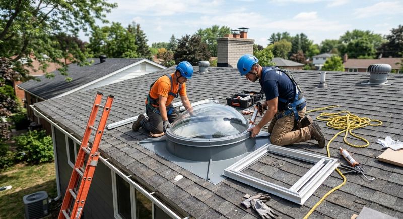 Dome Skylight Replacement in Redmond, WA