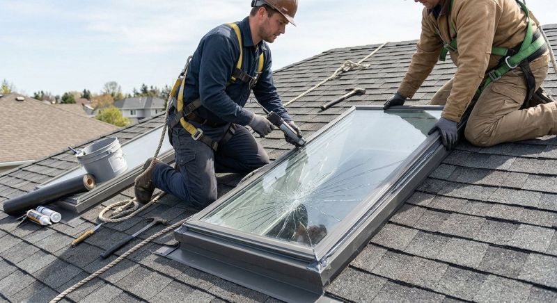 Skylight Glass Replacement in Renton, WA